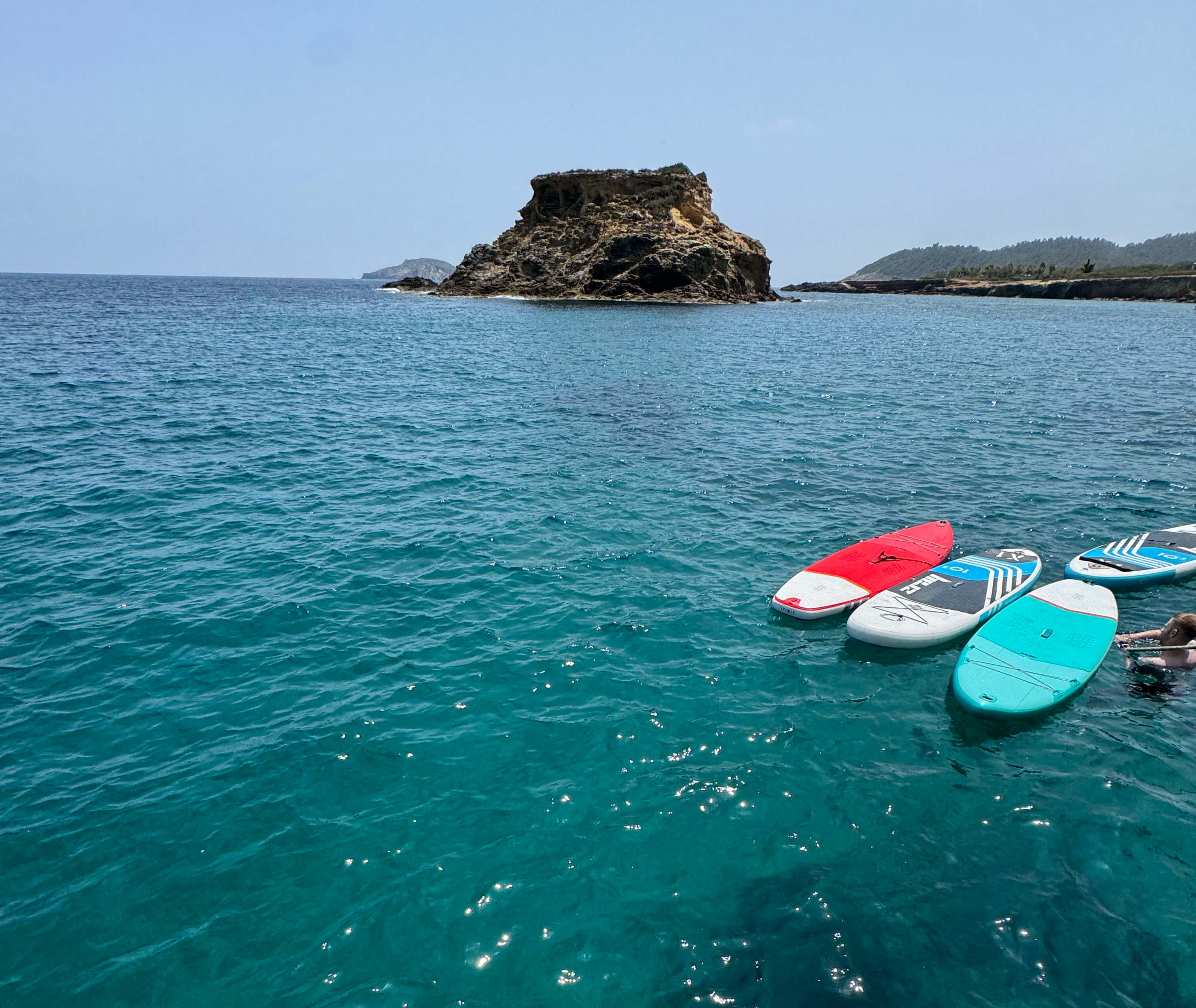 Paddel surf en illa des Or